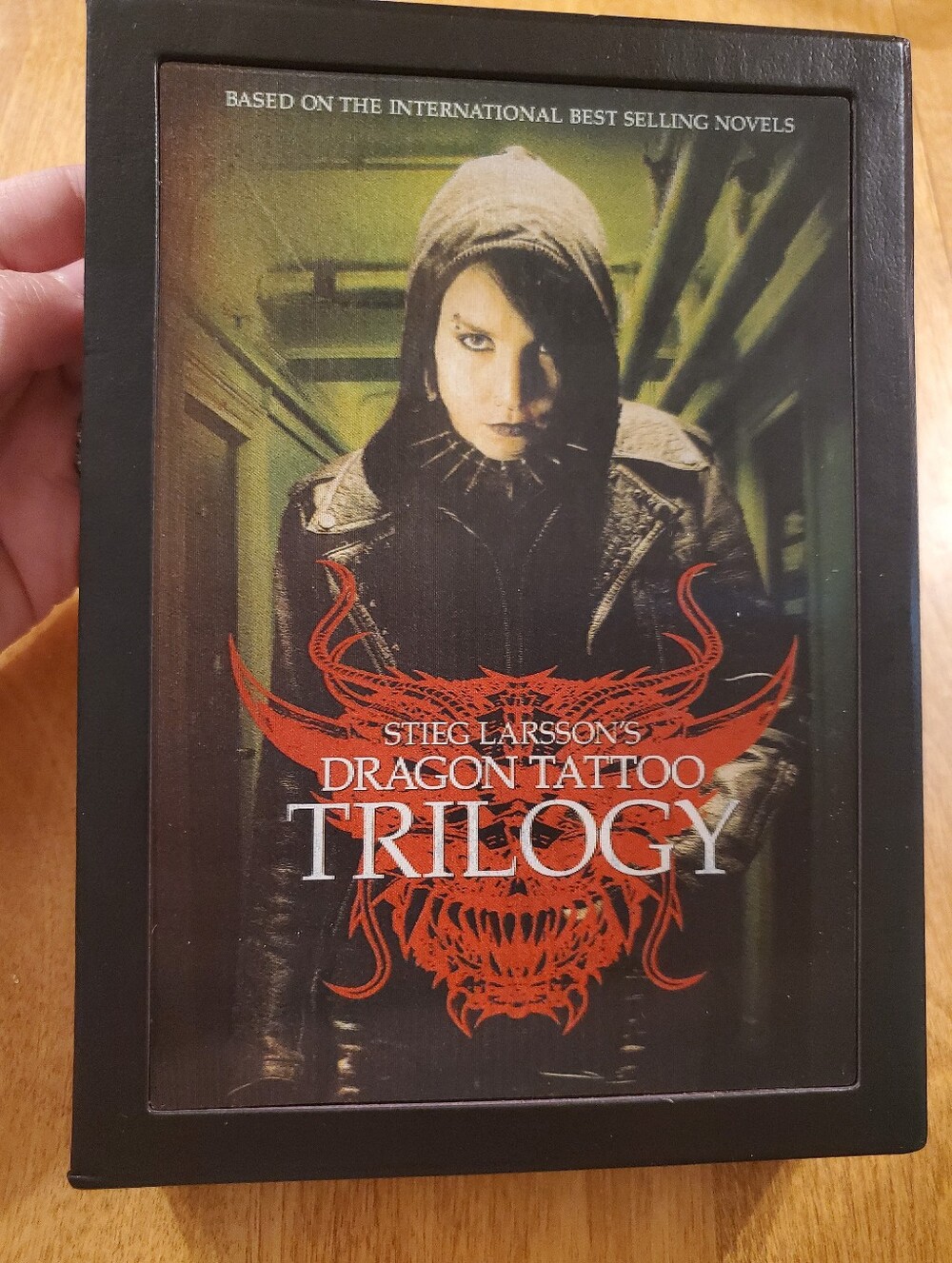 Stieg Larsson's Dragon Tattoo Trilogy W/Lenticular Slipcover (4 DVD Set 2010)